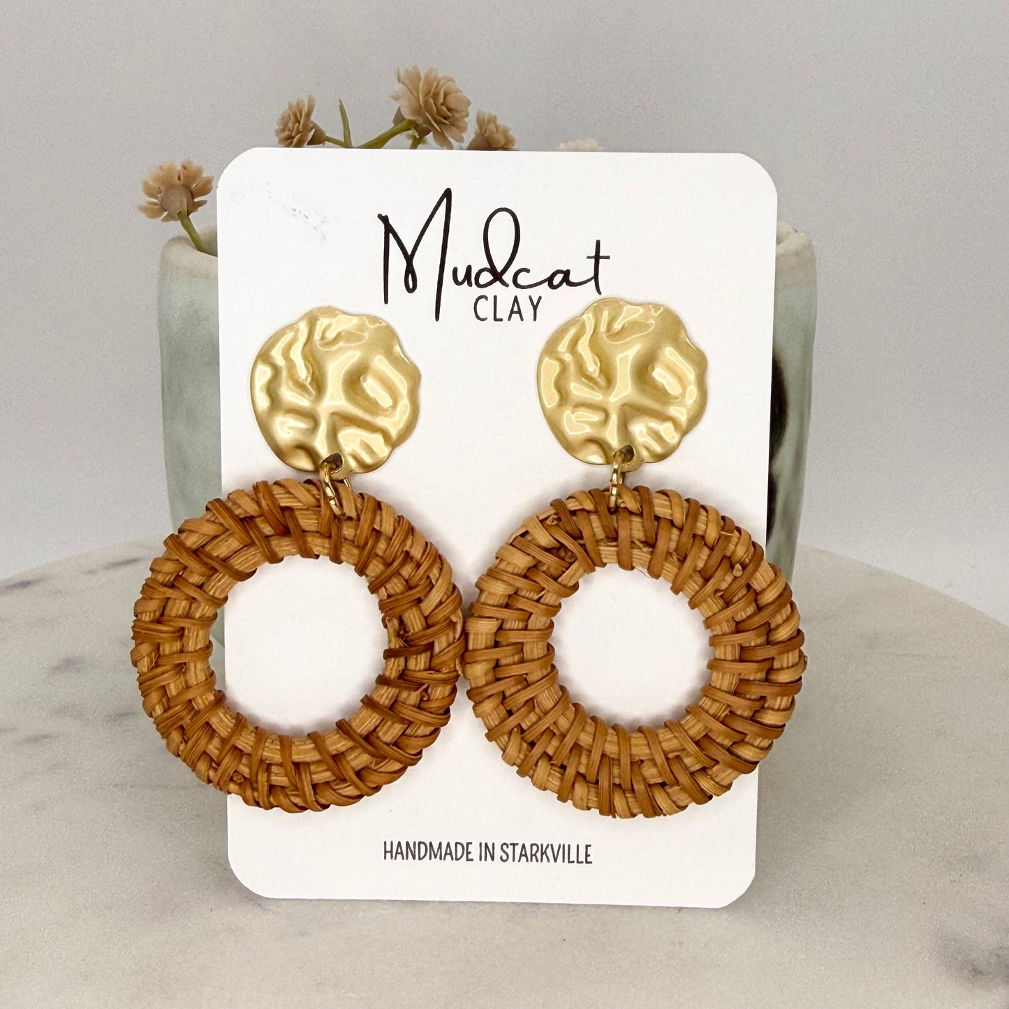 Rattan Hoops