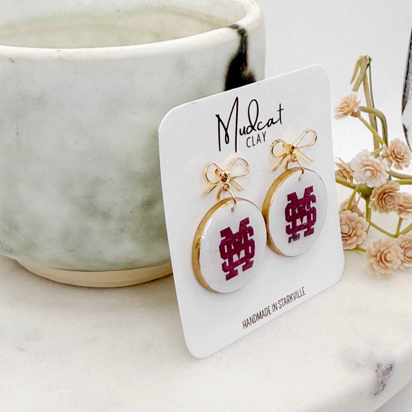 Mississippi State | M over S w/ Bows