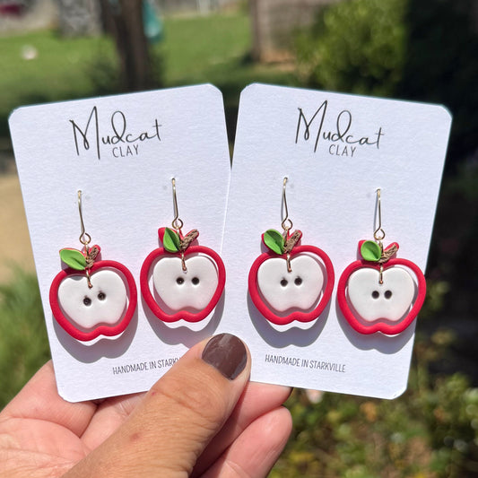 Classic Apple Earrings
