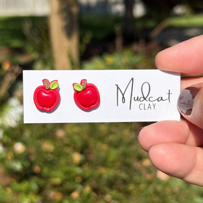 Mini Classic Apple Earrings