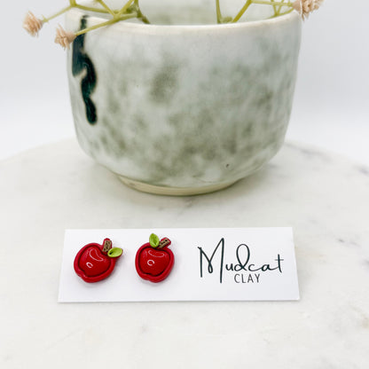 Mini Classic Apple Earrings