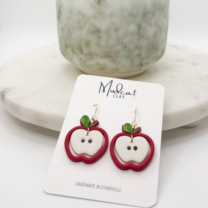 Classic Apple Earrings