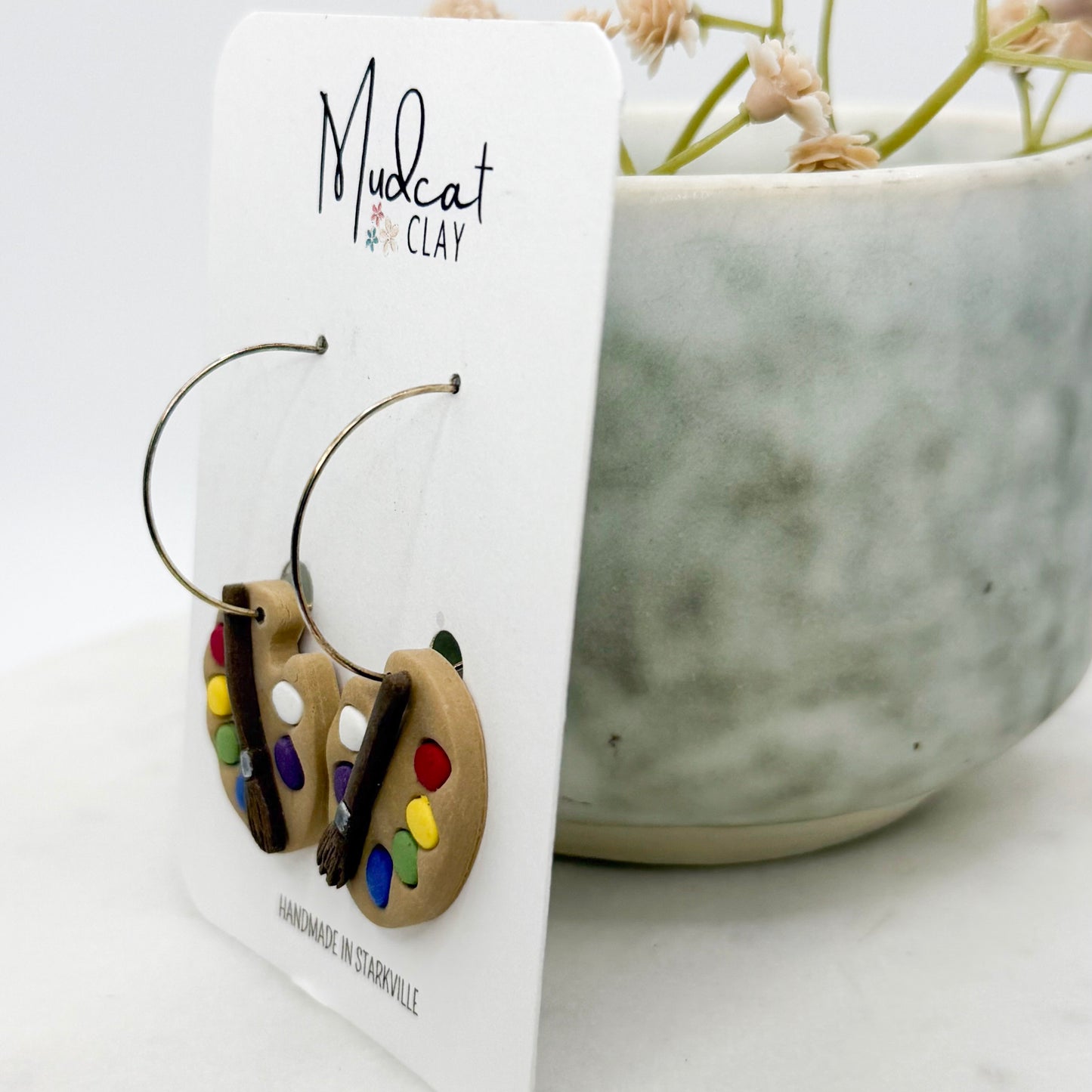 Paint Palette Earrings