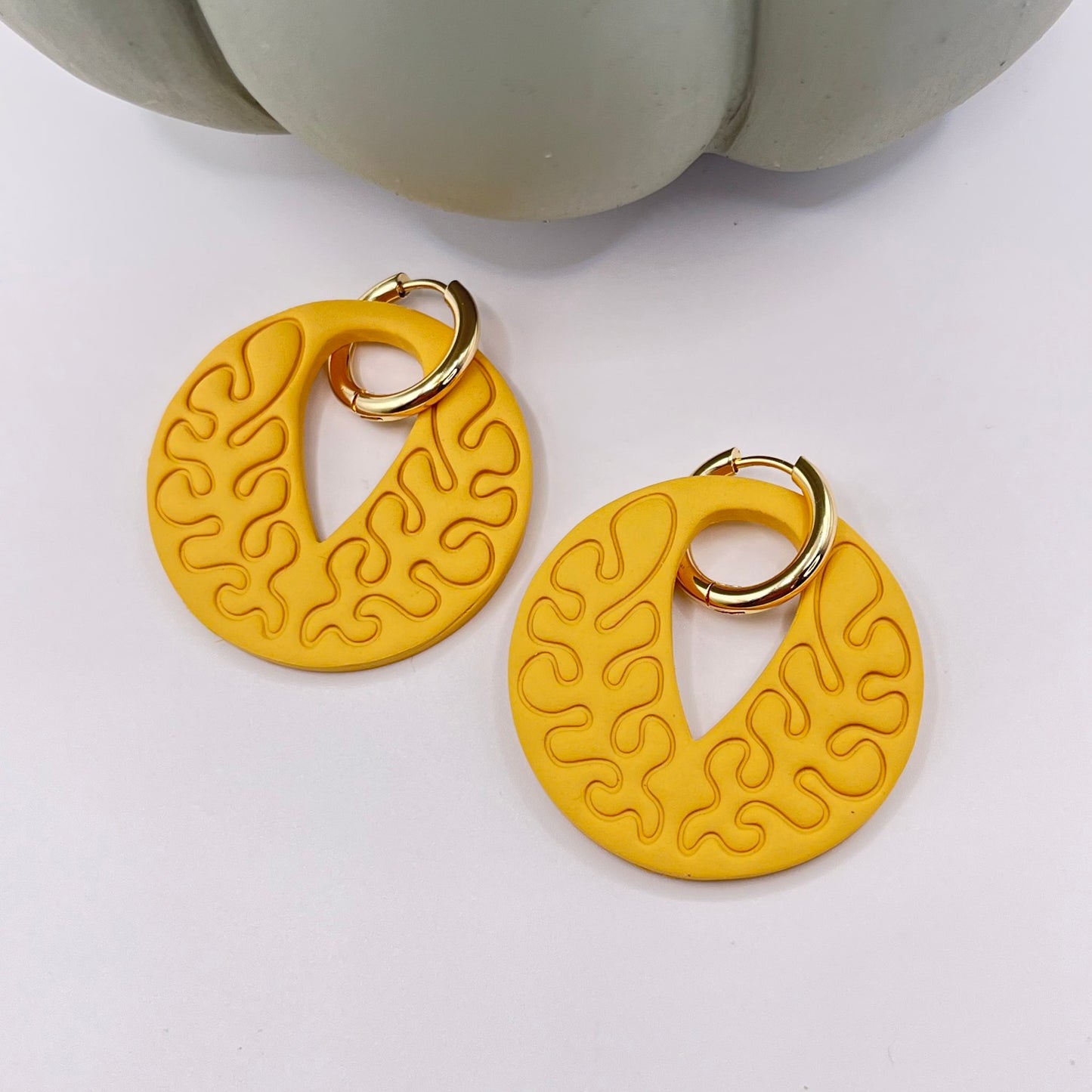 BoHo Leaves | Mustard Yellow