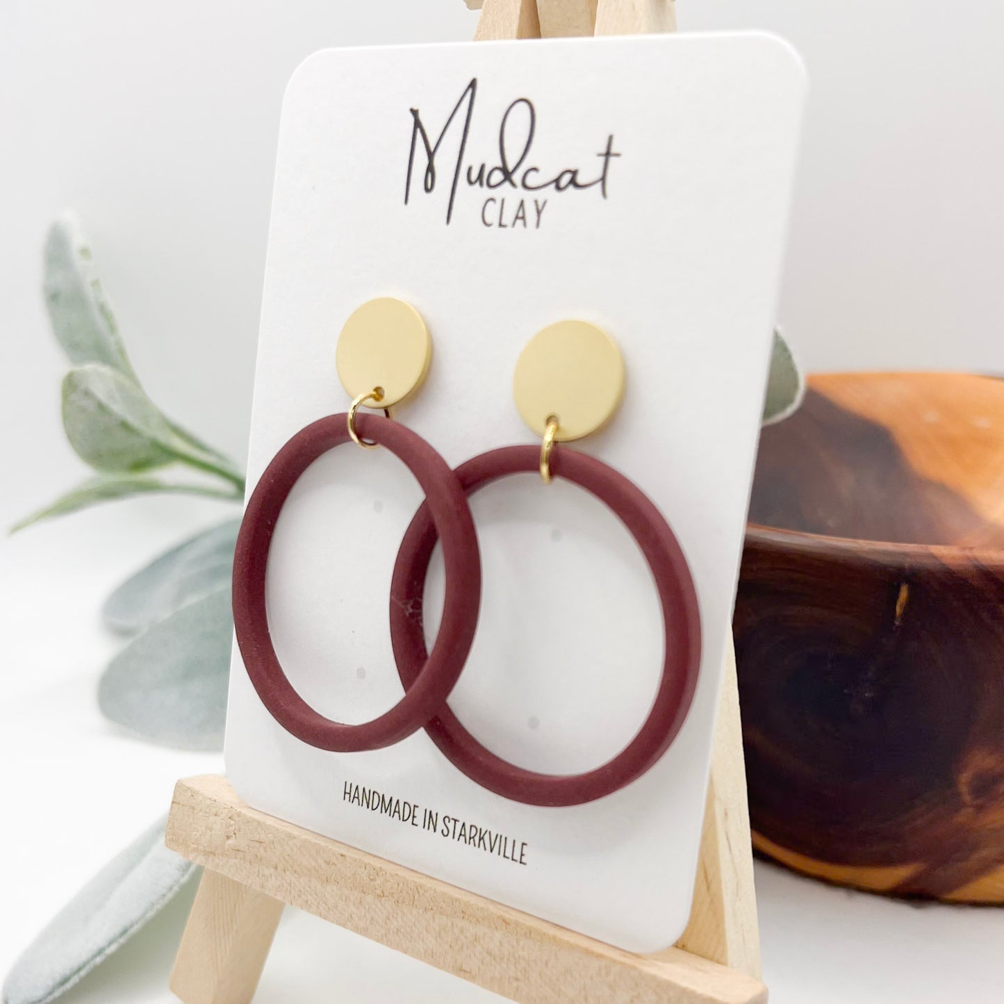 Forward-Facing Hoops | Maroon