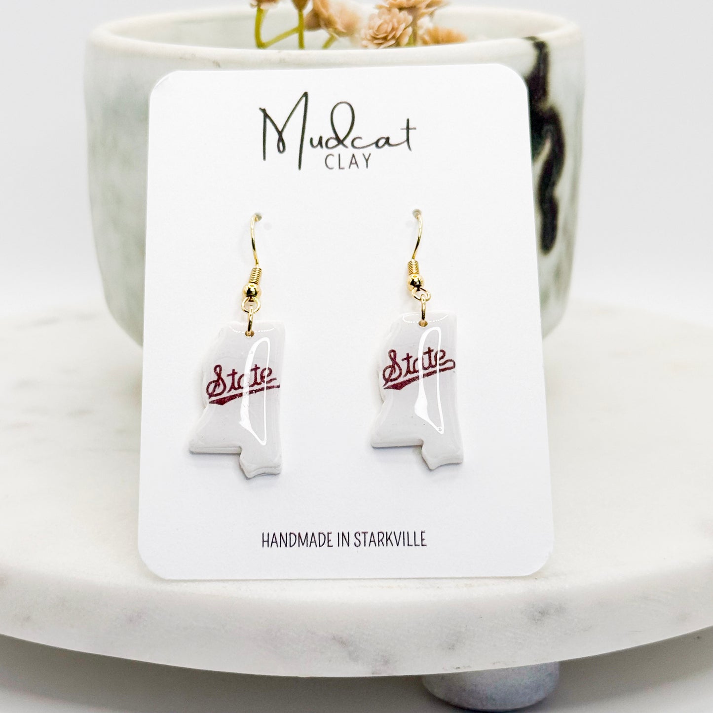 Mississippi State | "State" Script on State of MS (WHOLESALE)