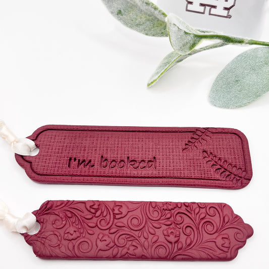 Maroon Bookmarks