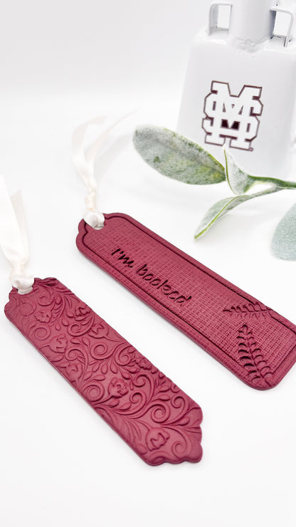 Maroon Bookmarks