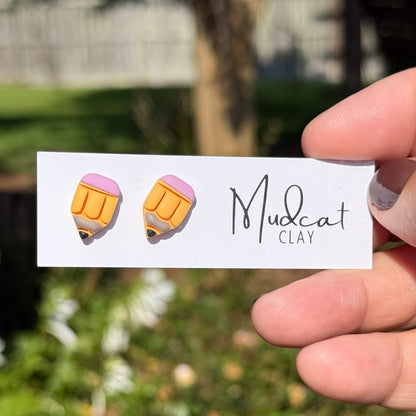 Mini Pencil Earrings