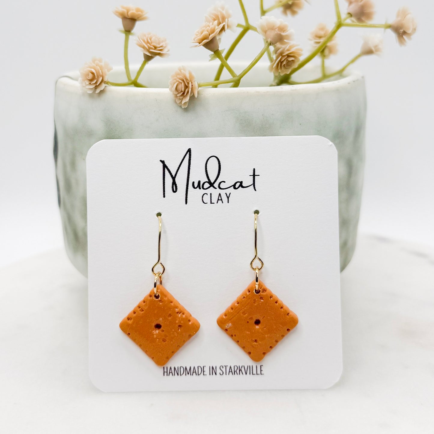 Cheez-It Earring Collection | Studs, Drops, & Dangles