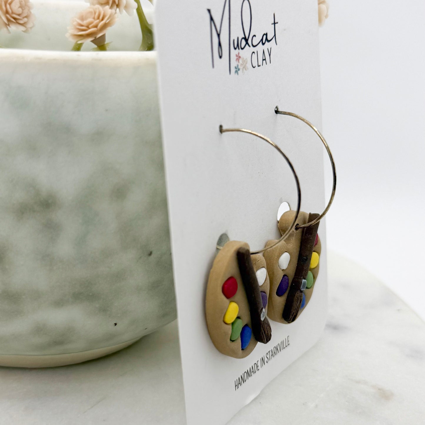 Paint Palette Earrings