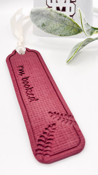 Maroon Bookmarks