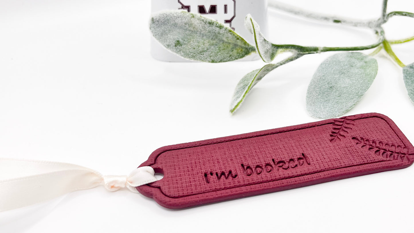 Maroon Bookmarks