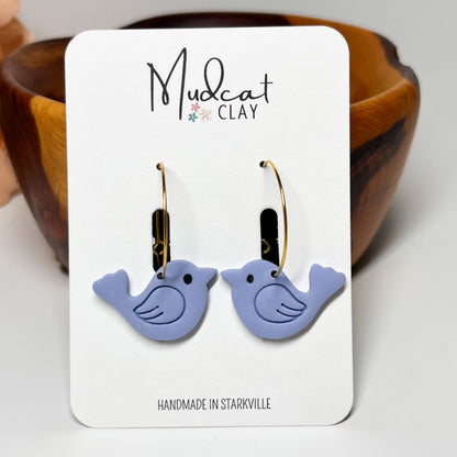 Blue Bird (1") | Baby Blue