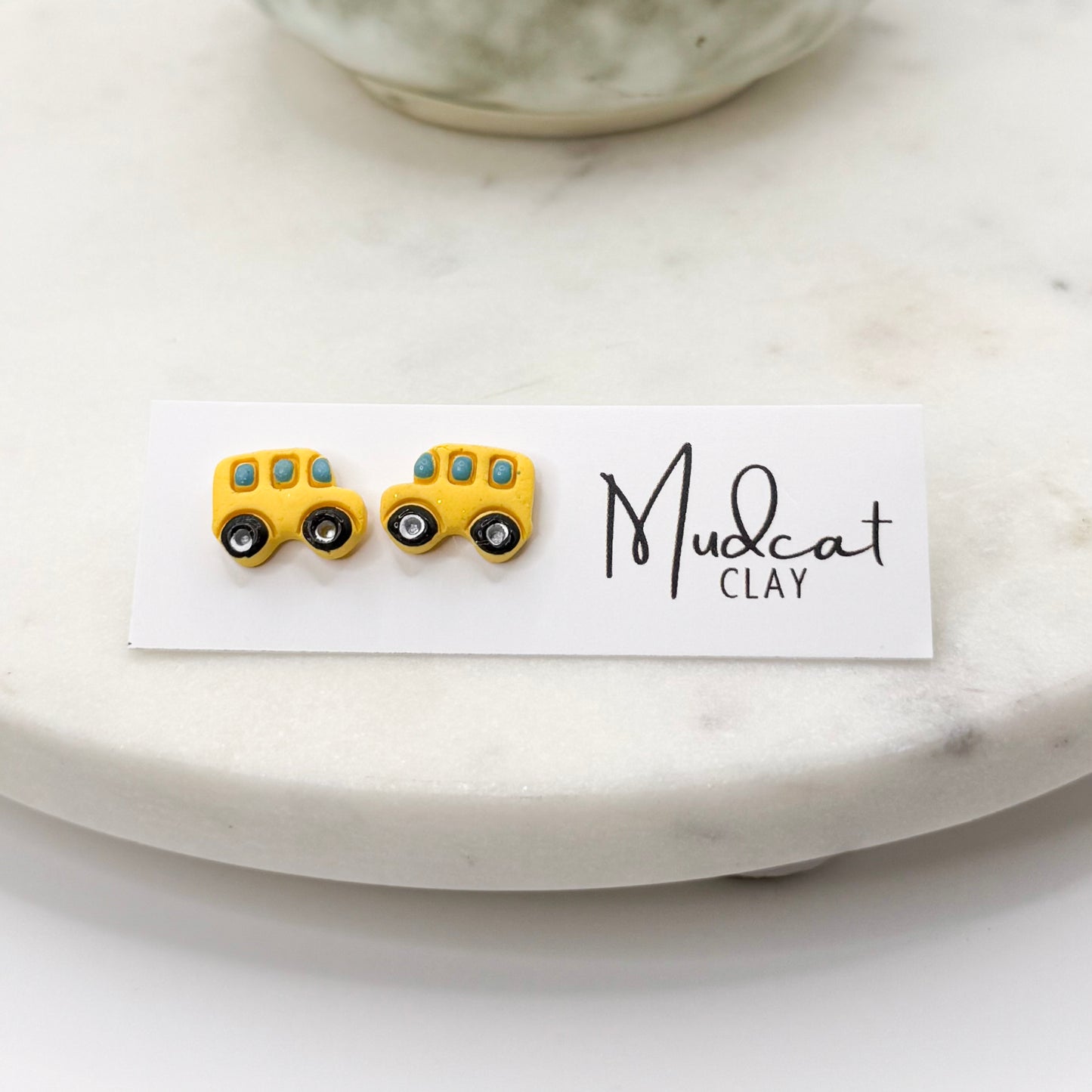 Mini School Bus Earrings