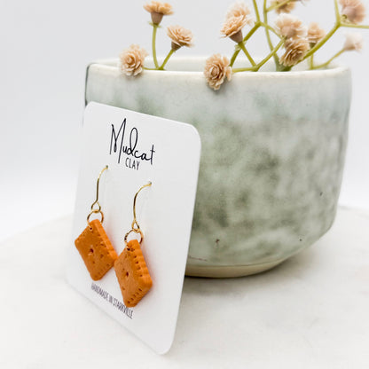 Cheez-It Earring Collection | Studs, Drops, & Dangles