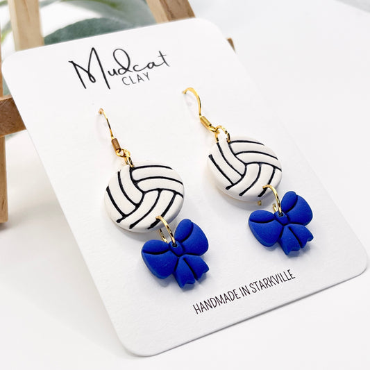 Volleyballs and Bows | Blue