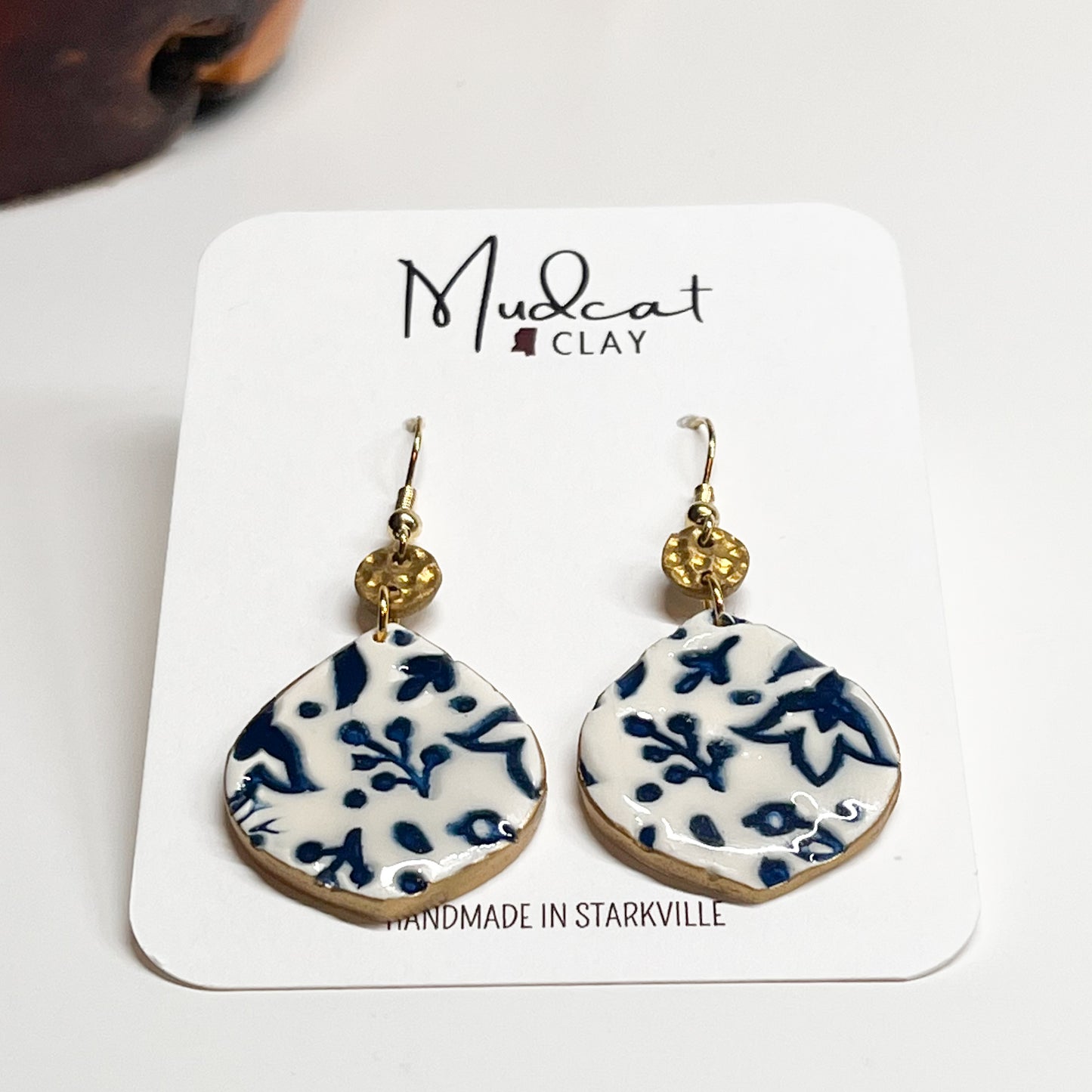 Classic Chinoiserie Dew Drop (Blue & White Floral)