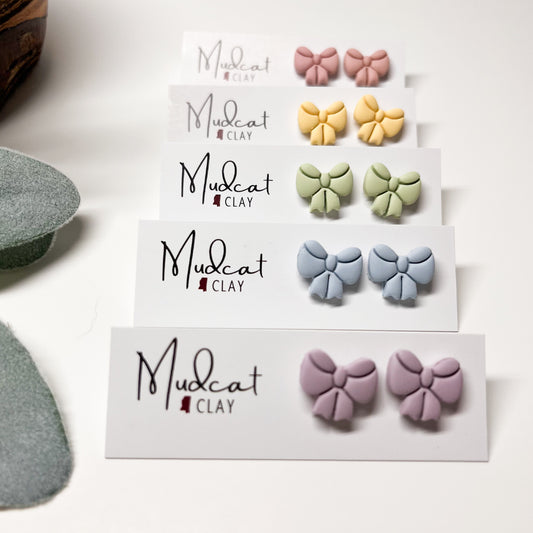 Bow Studs | Various Colors