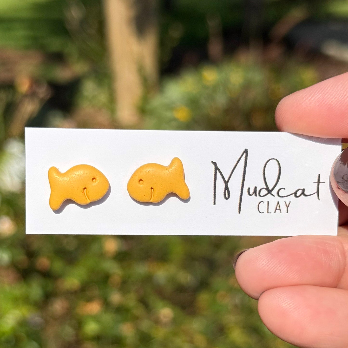 Goldfish Cracker Earrings