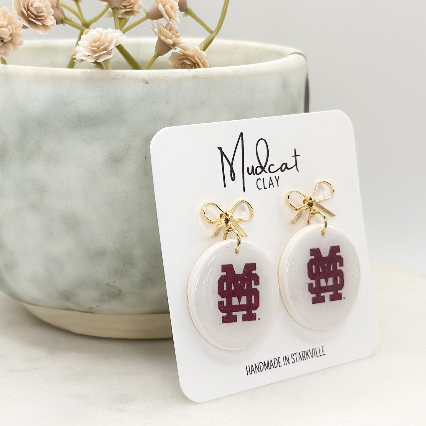 Mississippi State | M over S w/ Bows