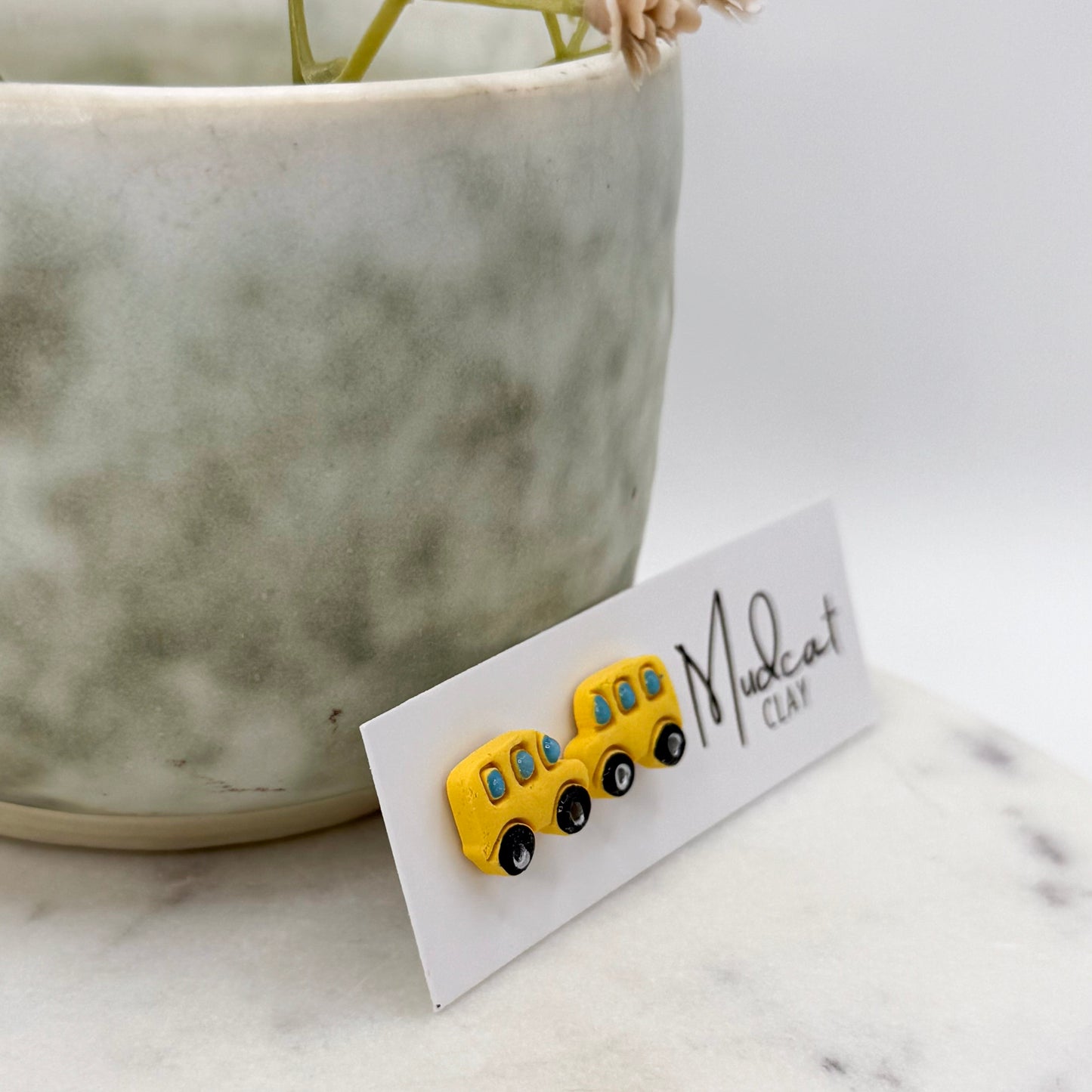 Mini School Bus Earrings