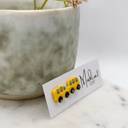 Mini School Bus Earrings
