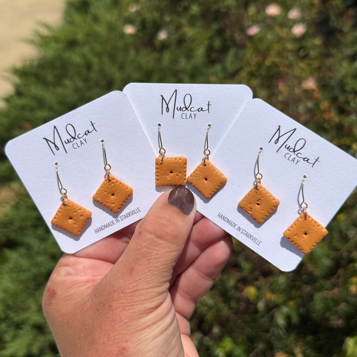 Cheez-It Earring Collection | Studs, Drops, & Dangles
