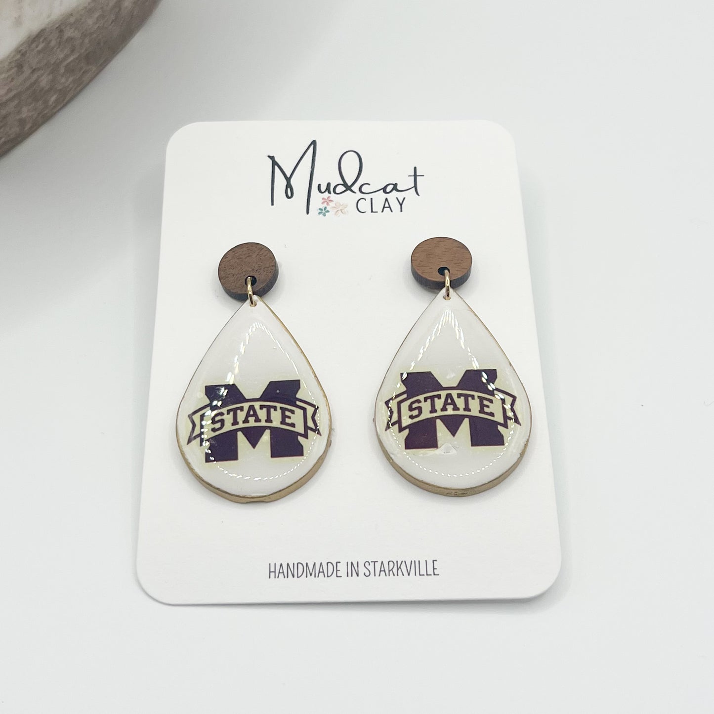 M-State Banner on Teardrop