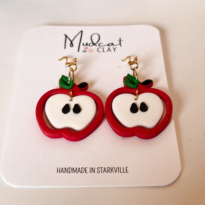 Classic Apple Earrings