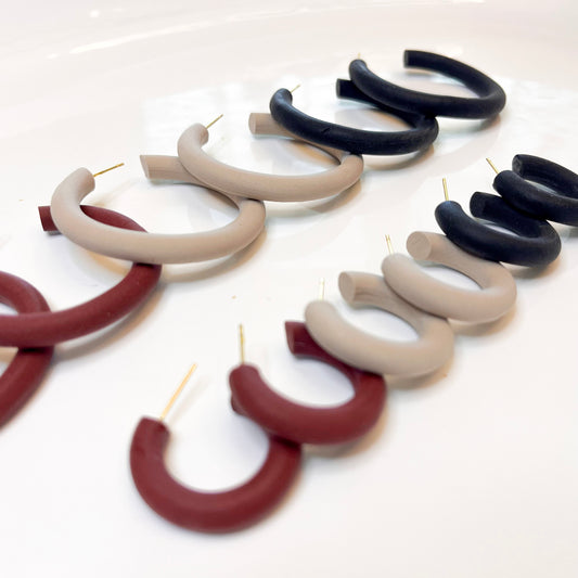 1" Hoops | Multiple Colors