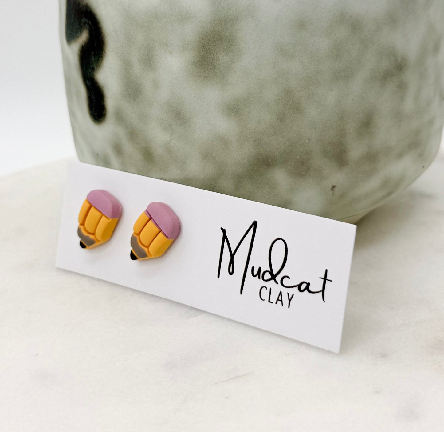 Mini Pencil Earrings