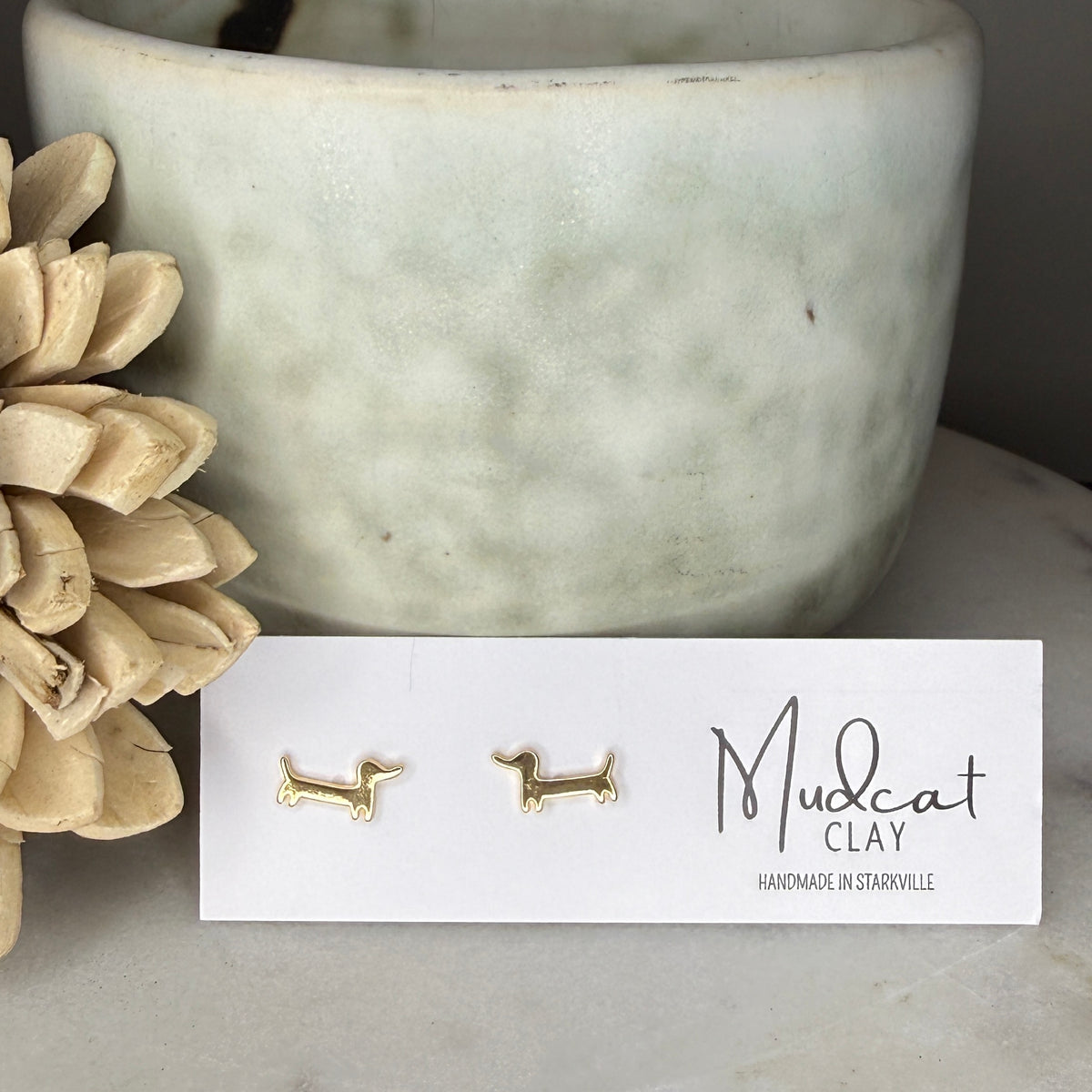 Dachshund Stud Earrings