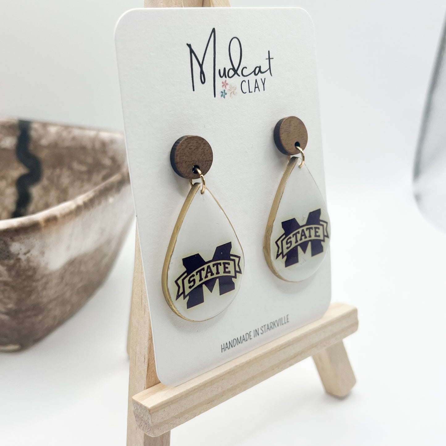 M-State Banner on Teardrop