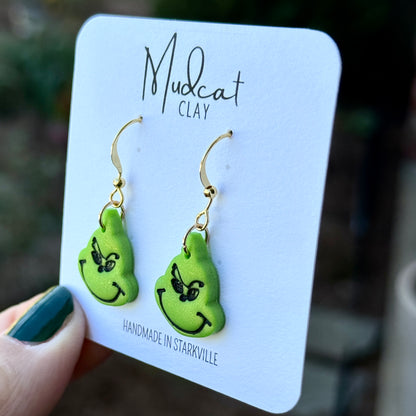 Grinch Dangle Earrings