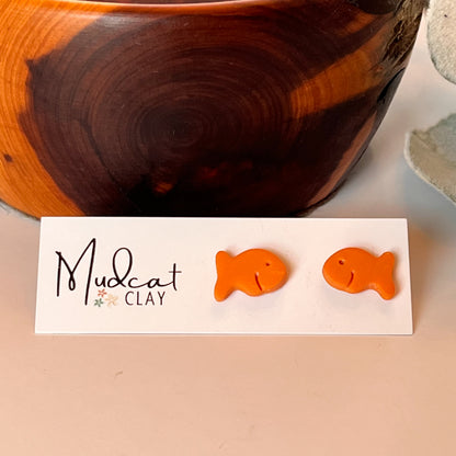 Goldfish Cracker Earrings
