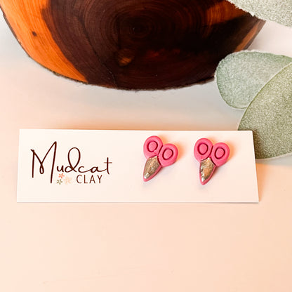 Mini School Scissor Earrings