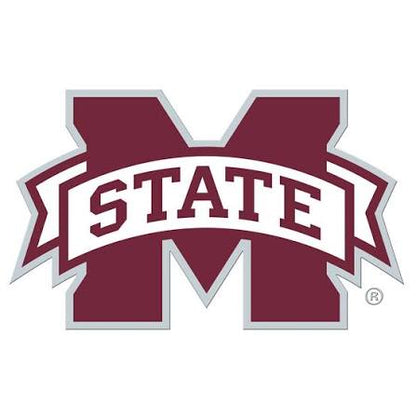 Mississippi State | State of MS Earrings w/ Classic MSU Logos