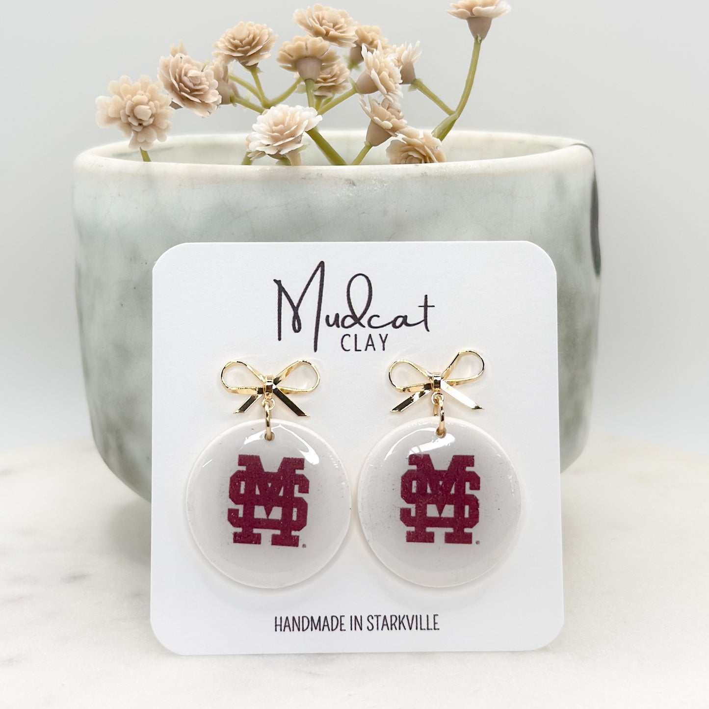 Mississippi State | M over S w/ Bows