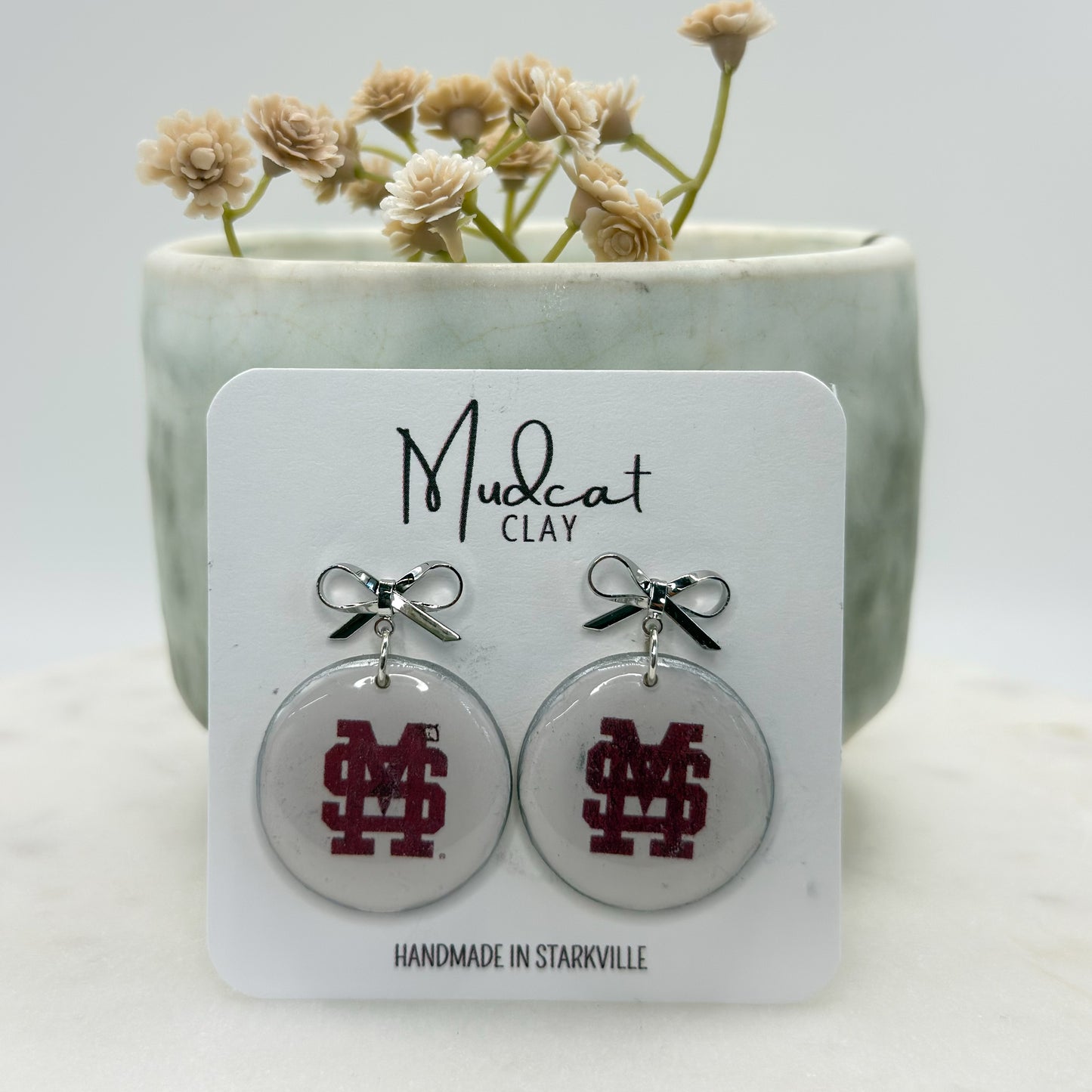 Mississippi State | M over S w/ Bows