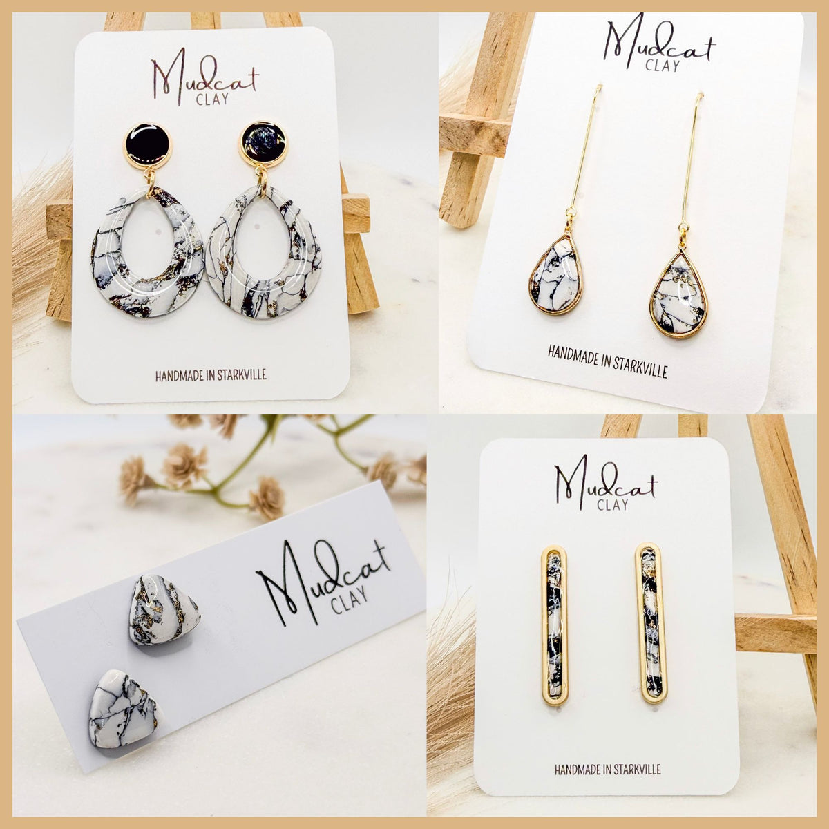 Marbled Mary | Earrings