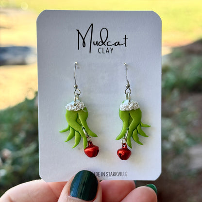 Grinch Pinch Earrings
