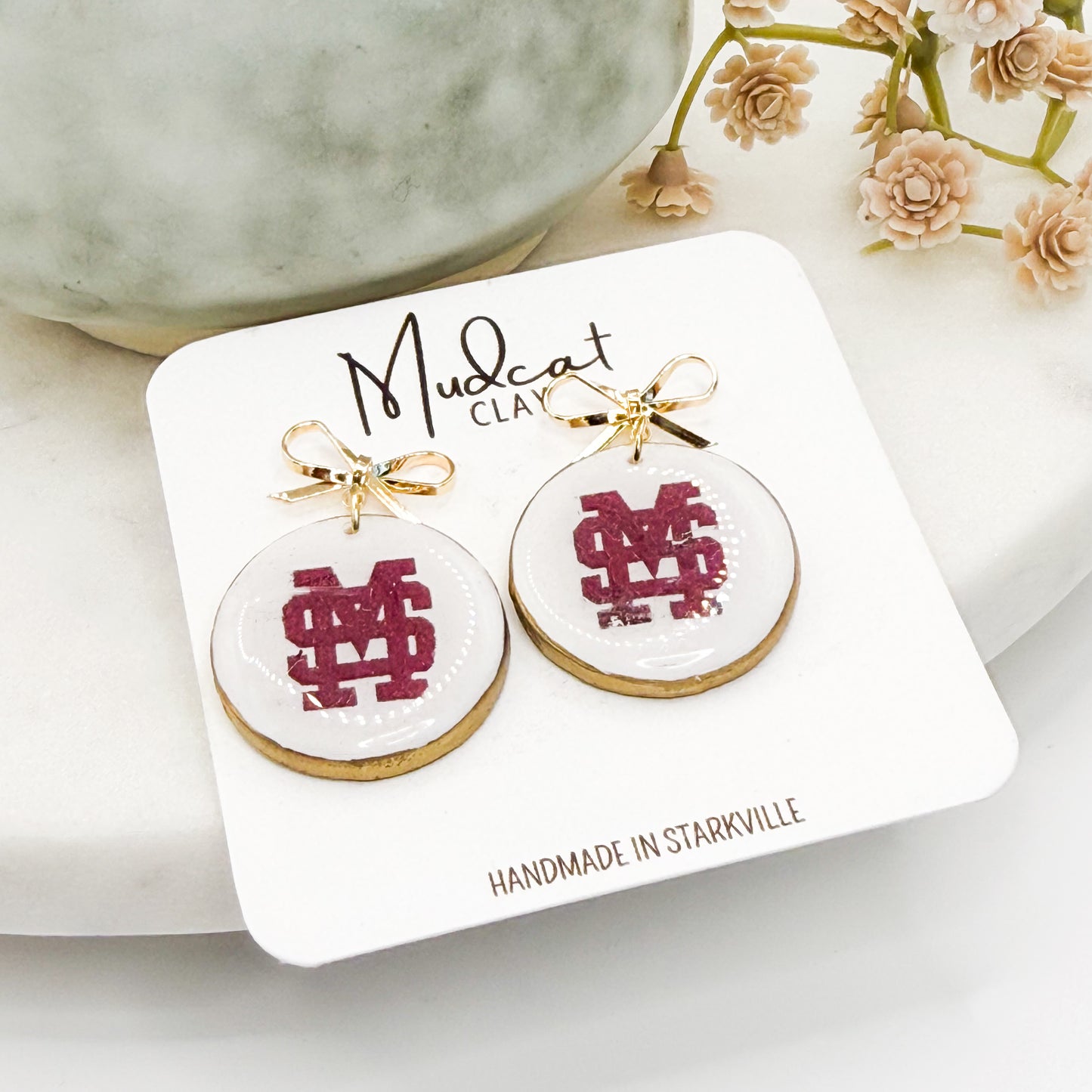 Mississippi State | M over S w/ Bows