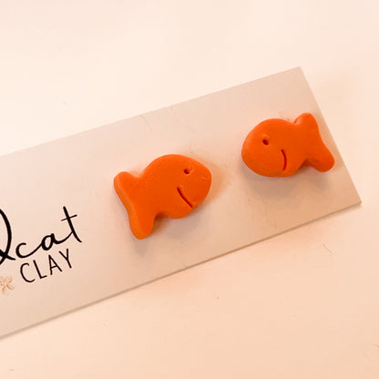 Goldfish Cracker Earrings