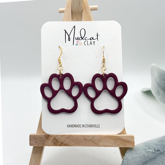 Hollow Dawg Paw | Maroon