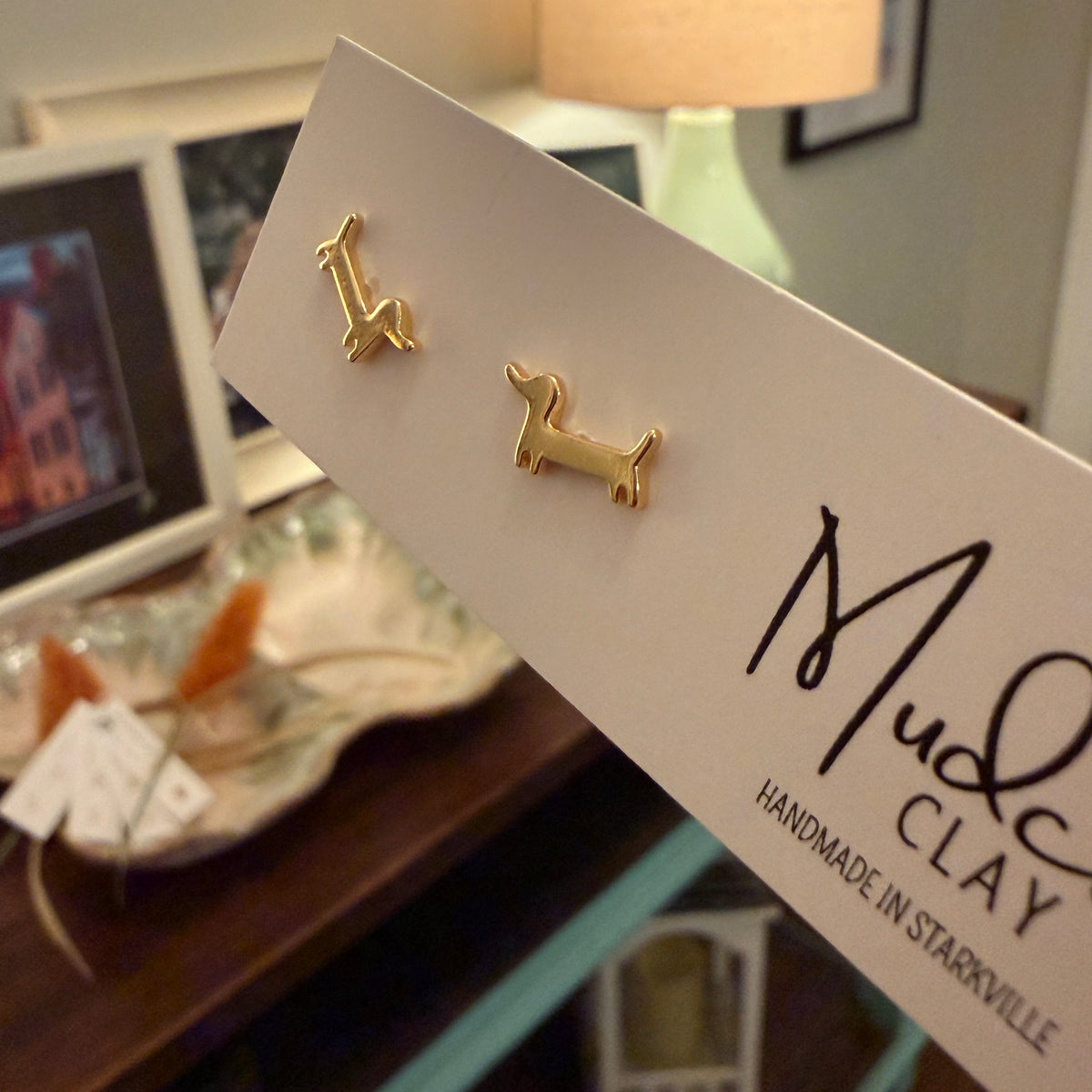 Dachshund Stud Earrings