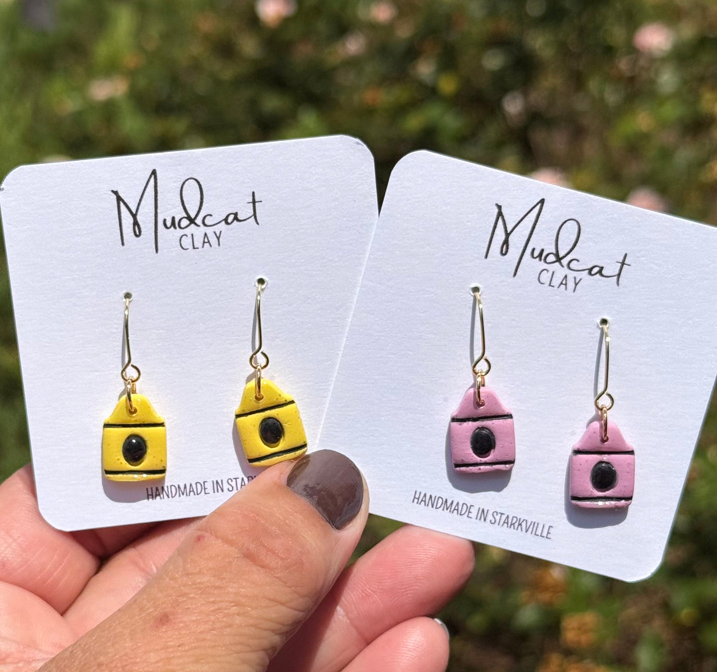 Mini Crayon Earrings