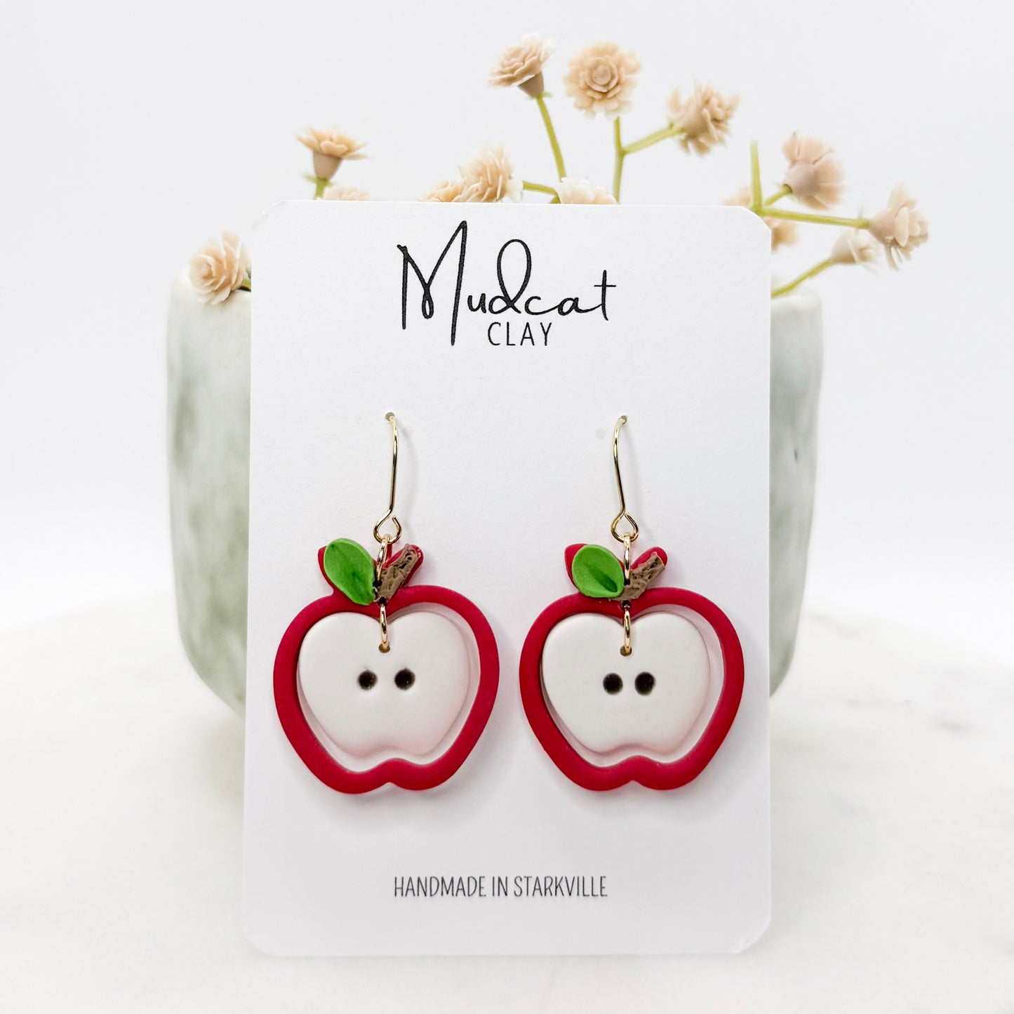 Classic Apple Earrings