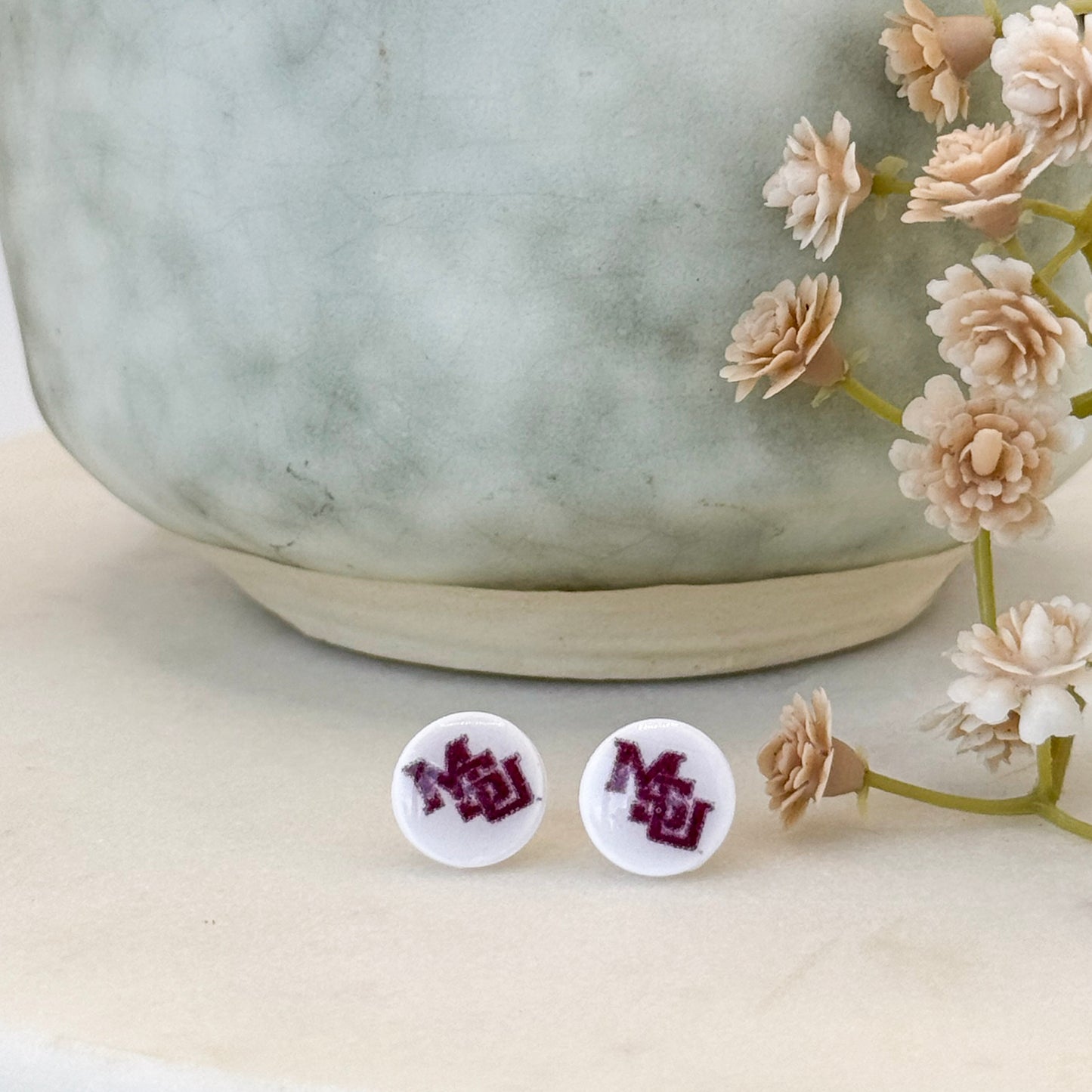 Mississippi State | Mini MSU Logo Studs