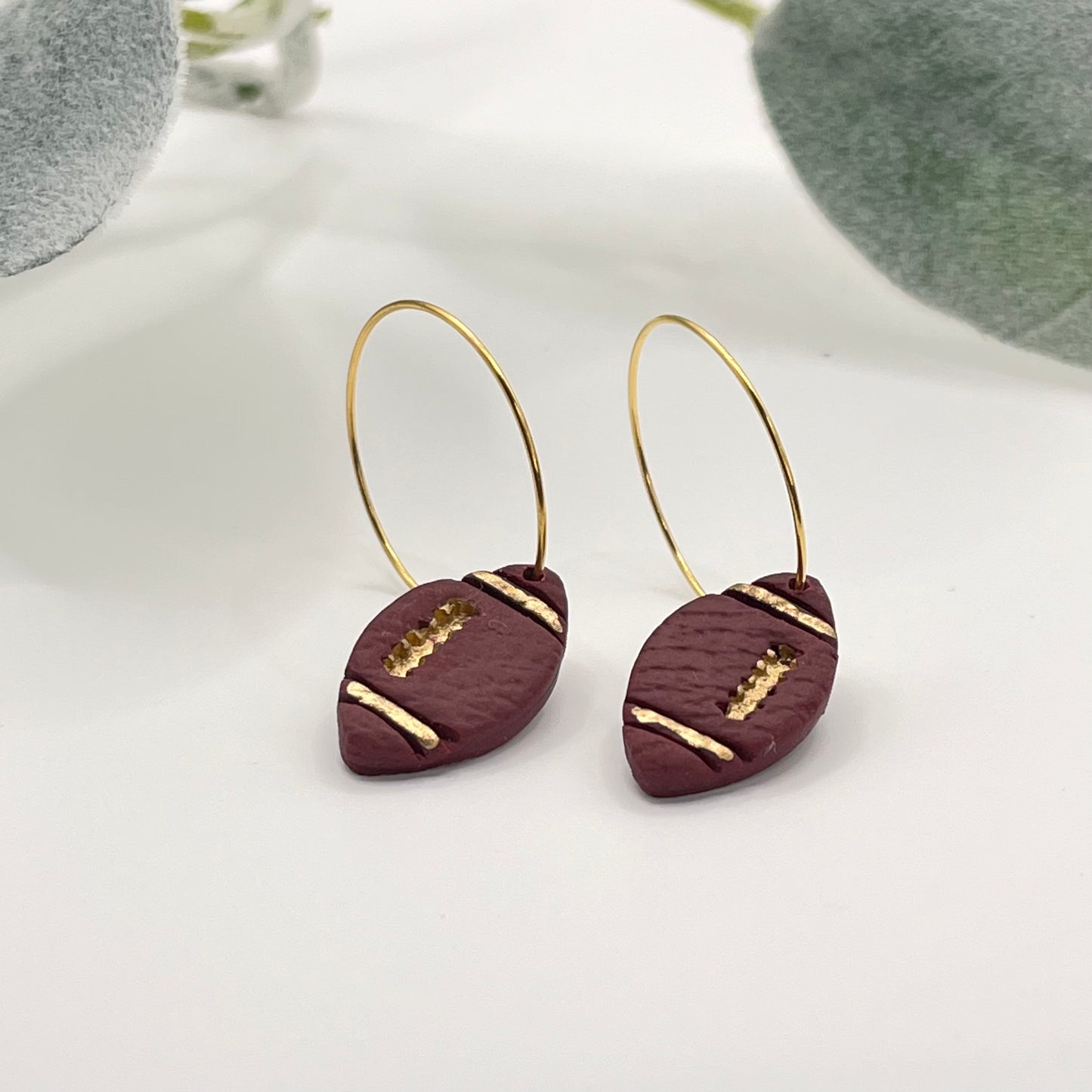 Footballs | Maroon & Gold